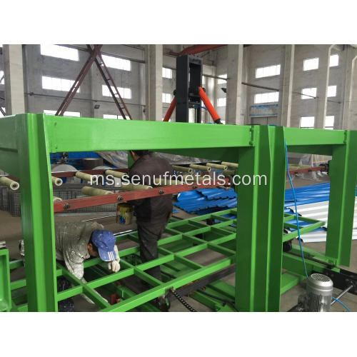 Penumpuk Lembaran untuk Sistem Rollforming Logam